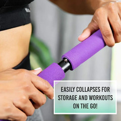 Fitness Bar Yoga Chest Expansion Tension Rope Back Trainer Elastic Rope