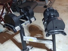 home gym equipment with everything you could  imagine to get a great workout in.