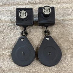 Set of 2 Bowflex Xceed Xtreme 2 OEM Slider 3.5” Pulley w Locking Pin FREE SHIP