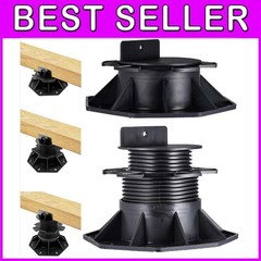 Easy Install 12-Pack Deck Support Foundation – Adjustable 2-3/8 to 5-1/2 Inches