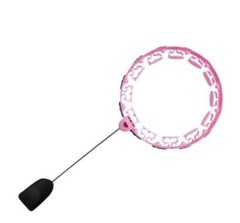Detachable Hula Hoop Waist Exercise Pink Removable Home Equipment