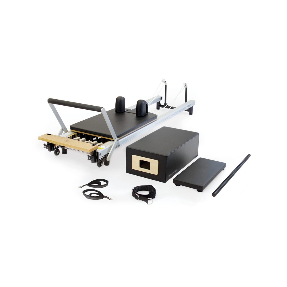 Merrithew™ At Home SPX® Reformer Package with Reformer Box, Footstrap