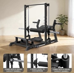 Heavy Duty Hip Thrust Machine 770 LBS for Home Gym Glute Training