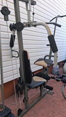 Weider 2980 Home Gym – Red/Black Used,working Yard Sell