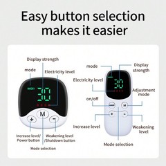 Smart Glute Trainer Butt Lifter, Wireless Hip Muscle Stimulator with 10 Modes