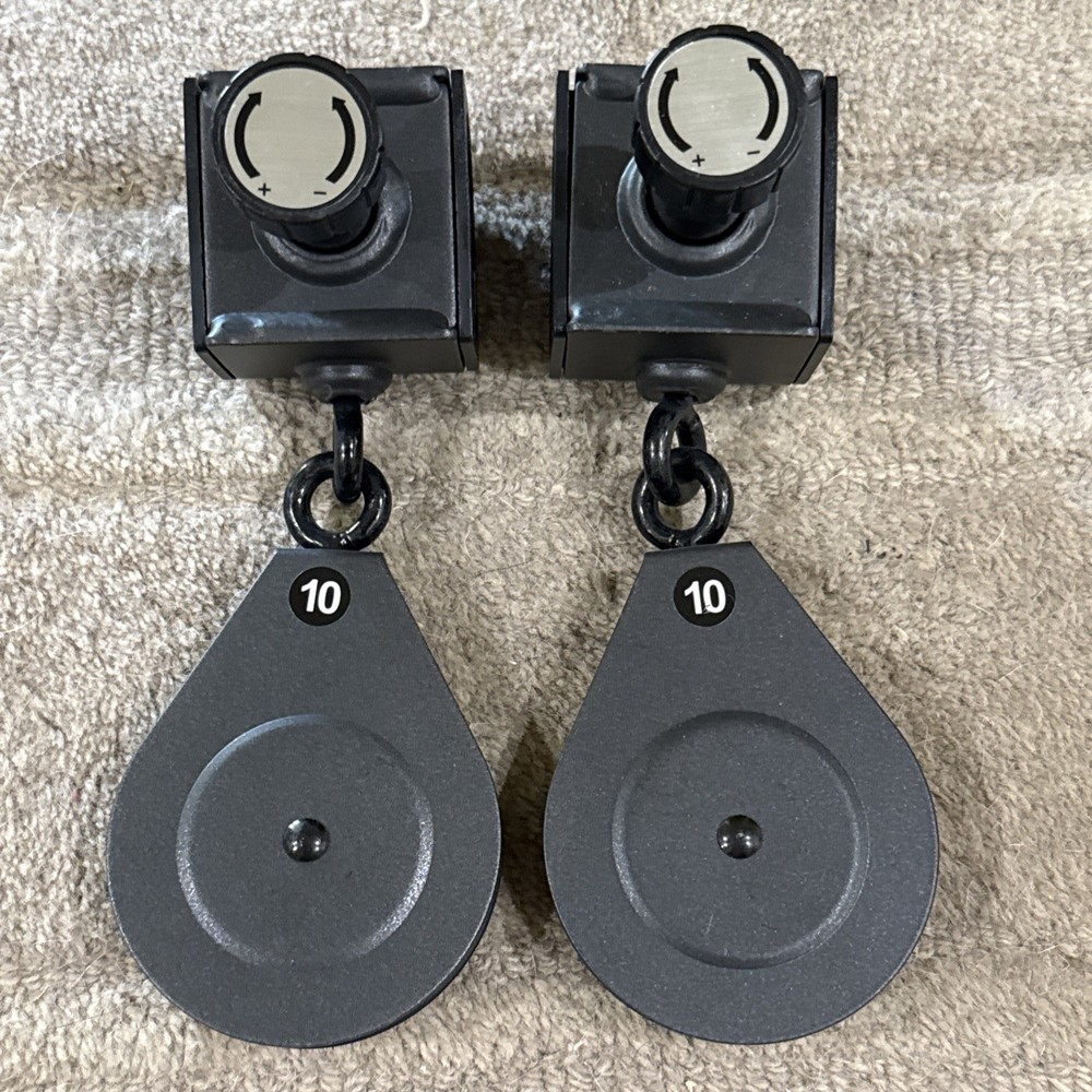 Set of 2 Bowflex Xceed Xtreme 2 OEM Slider 3.5” Pulley w Locking Pin FREE SHIP