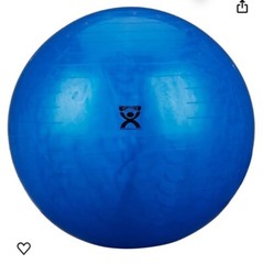 Rolyan Energizing Exercising Balls, Blue, 33 1/2″