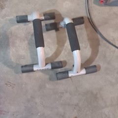 Adjustable Home Gym Bench Press Set w/ Barbell & Plates, Metal, Black/Gray