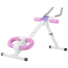 Ab Training Equipment with Padded Backrest, 330lb Weight Capacity