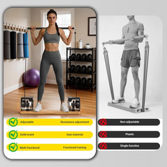 Compact Home Gym Equipment for Full Body Strength Training – Adjustable & Portab