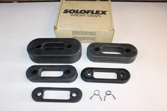 Soloflex Solo Flex Weight Bands 2×100, 2×50, 2×25, 2×10, 2×5 -10 Band Strap Lot