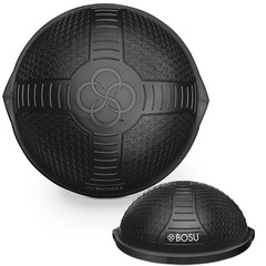 BOSU NexGen Home Fitness Exercise Gym Flexibility Balance Ball Trainer, Black