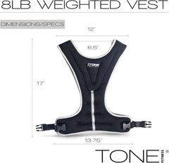 HHWV-TN Adjustable Neoprene Weighted Vest for Versatile Fitness