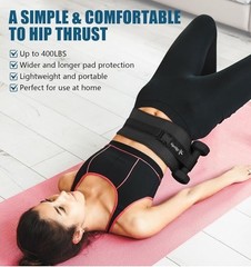 Hip Thrust Belt For Dumbbells Heavy, Kettlebells, Plates, Hip Thrust Band for