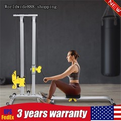 Low Row Cable Fitness Exercise Body Workout Strength Training Bar Machine
