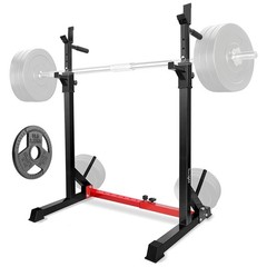 Yes4All Multifunction & Adjustable Barbell Stand for Home Gyms, 690 Lb Capacity