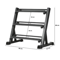 Steel Dumbbell Racks Vertical & Horizontal Style