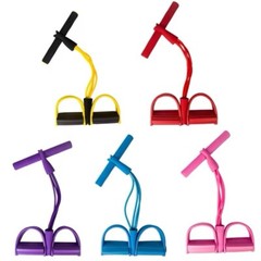 J.U Indoor Fitness Resistance Bands Exercise Equipment Elastic Sit Up Pull Rope