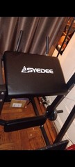 Syedee kickback/glute machine. Plate loaded use 1-2 inch weight plates .