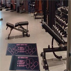 Anti-Slip Squat Training Mat | Soft, Durable & Wear-Resistant Yoga Exercise Pad