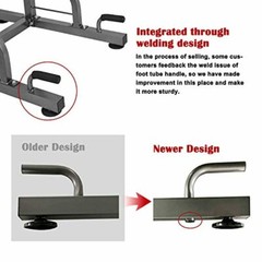 RELIFE REBUILD YOUR LIFE Power Tower Workout Dip Station for Home Gym Strength T