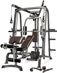 Smith Cage Full Body Strength Training Home Gym with Accessories