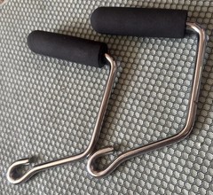 Total Gym Chrome Handle Pair GENUINE original Total Gym Elite Home Gym Handles