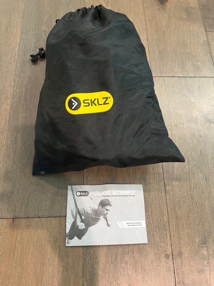 SKLZ POWER STRAPZ SUSPENSIONTRAINER With AB SLINGS – In Original Carrying Case