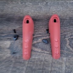 Set of 2 Bowflex Revolution Red Push Pin Lever OEM Arm Rails Handle FREE SHIP