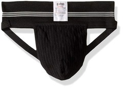 Mens Old School Jockstrap (Medium, Black, 1-Pack)