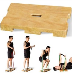 Wood Fitness Board, Exercise Platform or Wooden exercise board for … Fast Ship