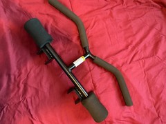 Total gym wing bar and Ab crunch attachment ( NO PINS )