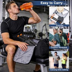 Ropeless Battle Ropes,Weighted Cordless Battle Ropes for Home Gym, Portable F…