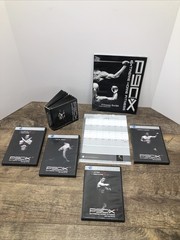 P90X 12 DVD Set Extreme Home Fitness Beach Body DVD Set of 4 P90X+ Fitness Guide