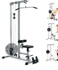 Garvee LAT Pulldown Machine Multi-Function Home Gym Low Row 500 lb Capacity