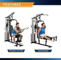 Marcy MWM-988 Home Gym System 150lb Weight Stack Machine