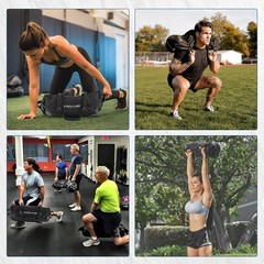 5-125LBS Sandbag Fitness Workout Weights Training Weighted Strength Heavy Duty