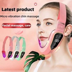 Advanced 6-Speed Dual Chin Facial Massager – USB Rechargeable Beauty Device
