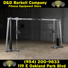 Body Solid Deluxe Cable Crossover GDCC250 Selectorized Home Gym Exercise Station