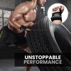 18″ OG-Grade Wrist Wraps for Weightlifting – Heavy Duty Wrist Support with