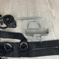 Total Gym FIT Leg Pulley Accessory Kit w/ Ankle Cuffs, Pulley, Bracket & Pin