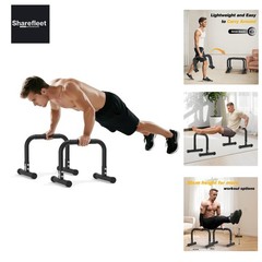 Dip Station Dip Bar Bars Parallettes Push Up Dip Stand Adjustable Adjust…