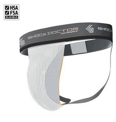 Men’s 228 Athletic Supporter Jockstrap, White, Adult: Medium