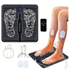 Foot Massager for Neuropathy, Portable Massage Mat for Sore Feet & Circulation