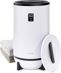 SereneLife SLTLW200 Single Touch Towel & Blanket Warmer – Black (Open Box)