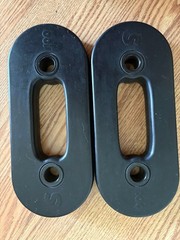 Original Soloflex brand weight band pair – 100 lbs – in great condition