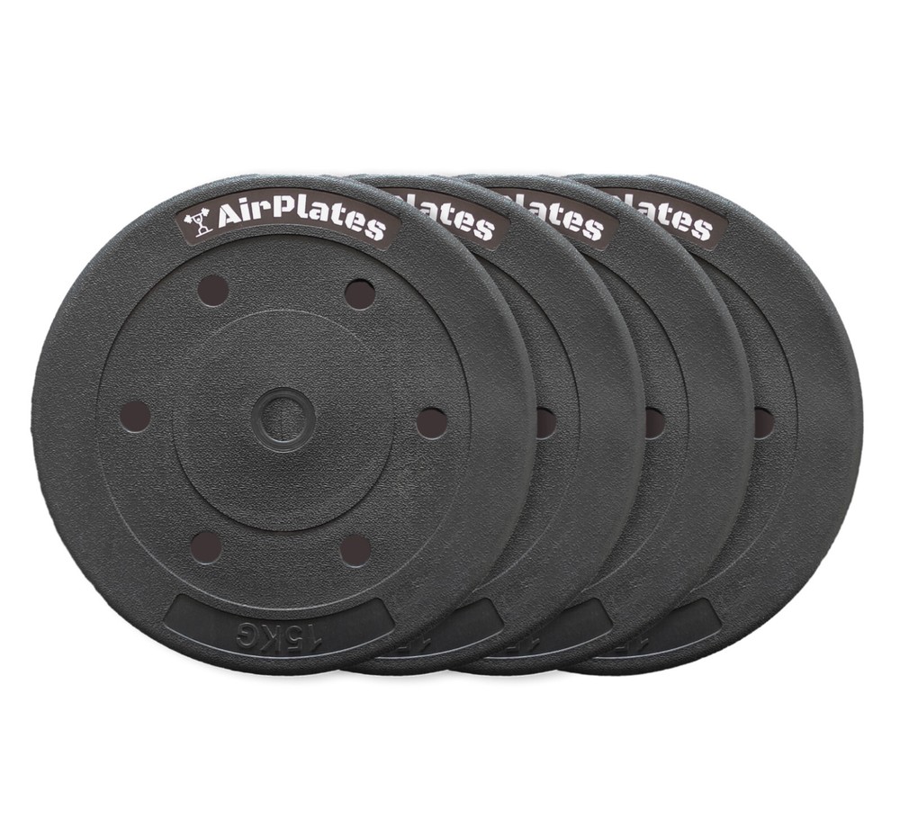 Fake Empty Prop Training Weight Plate 0.45-15kg adjustable AirPlates x4
