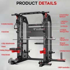 Home Gym System Workout Station Smith Machine Multifunctional Workout Equipment