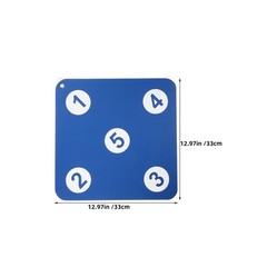 2 Pcs Double Sided Fencing Target for Outdoor Fencing and Archery Practice