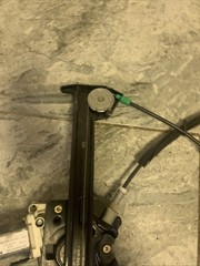 Peugeot 206 Convertible Window Winder Mechanism Passenger Side Front 9648637080